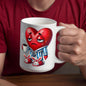 Valentine's Coffee Mug | 11 & 15 oz. | Put A Smile On Your Face! (10)