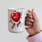 Valentine's Coffee Mug | 11 & 15 oz. | Put A Smile On Your Face! (5)