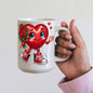 Valentine's Coffee Mug | 11 & 15 oz. | Put A Smile On Your Face! (9)