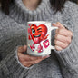 Valentine's Coffee Mug | 11 & 15 oz. | Put A Smile On Your Face! (8)