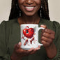 Valentine's Coffee Mug | 11 & 15 oz. | Put A Smile On Your Face! (5)