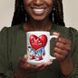 Valentine's Coffee Mug | 11 & 15 oz. | Put A Smile On Your Face! (10)