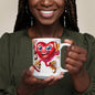 Valentine's Coffee Mug | 11 & 15 oz. | Put A Smile On Your Face! (1)