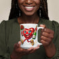 Valentine's Coffee Mug | 11 & 15 oz. | Put A Smile On Your Face! (2)