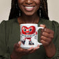 Valentine's Coffee Mug | 11 & 15 oz. | Put A Smile On Your Face! (4)