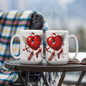 Valentine's Coffee Mug | 11 & 15 oz. | Put A Smile On Your Face! (5)