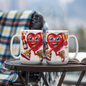 Valentine's Coffee Mug | 11 & 15 oz. | Put A Smile On Your Face! (1)