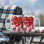 Valentine's Coffee Mug | 11 & 15 oz. | Put A Smile On Your Face! (8)