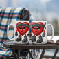 Valentine's Coffee Mug | 11 & 15 oz. | Put A Smile On Your Face! (7)