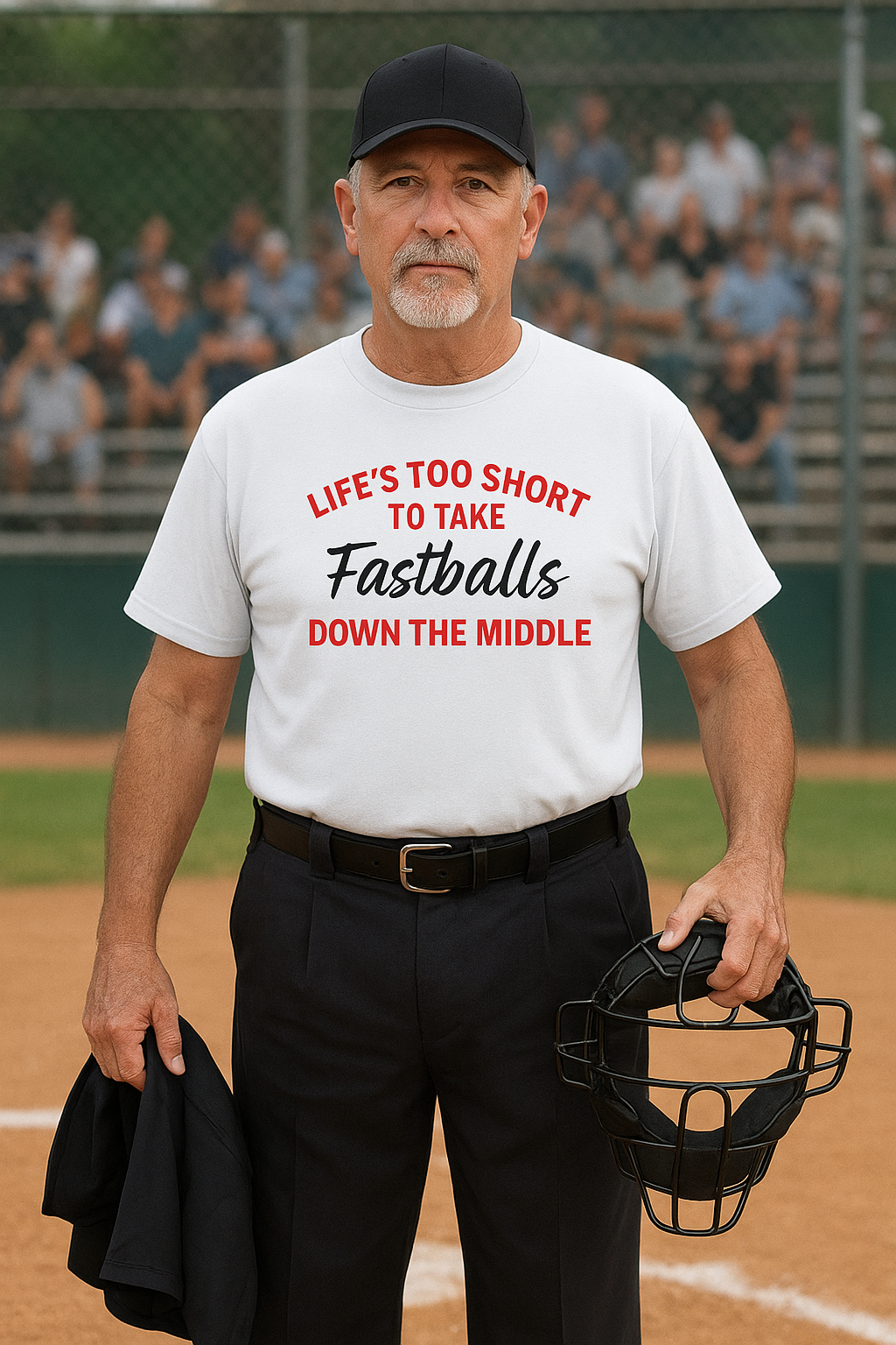 LIFE'S TOO SHORT to Take Fastballs - SPECIAL "UMPIRE RANDY" EDITION