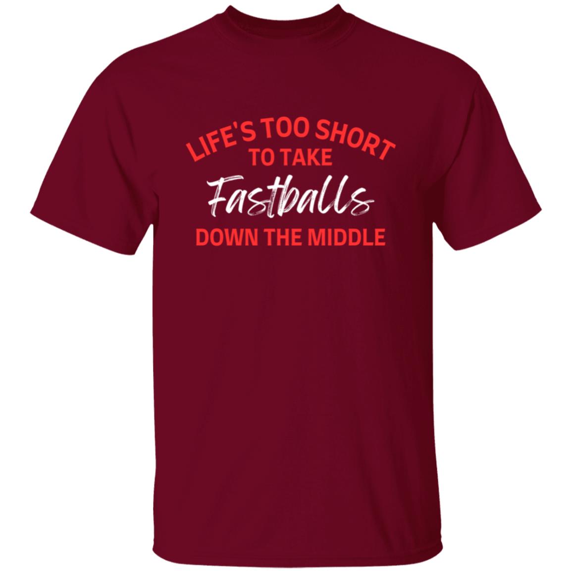 LIFE'S TOO SHORT - To Take Fastballs | Short Sleeve T-shirt