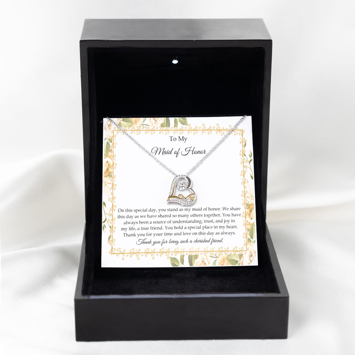 Maid of Honor | Share This Day | Love Dancing Necklace