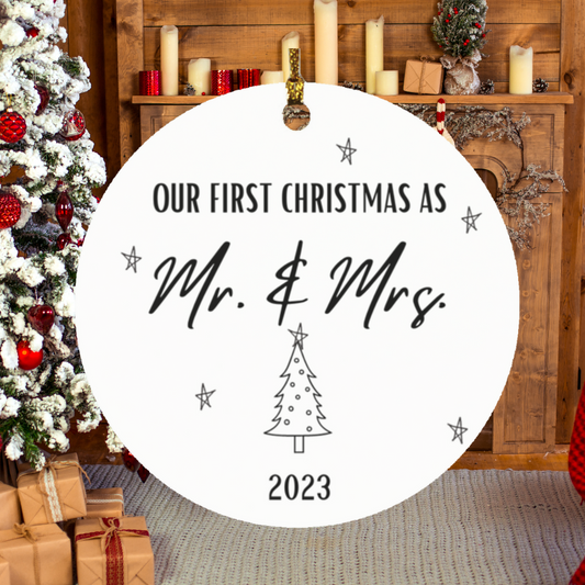 Our First Christmas as Mr. and Mrs. 2023