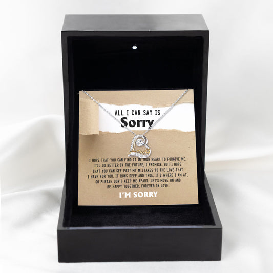 Sorry | Keep Me Apart | Love Dancing Necklace