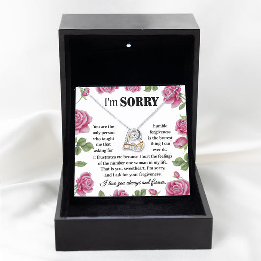 I'm Sorry | Your Forgiveness | Love Dancing Necklace