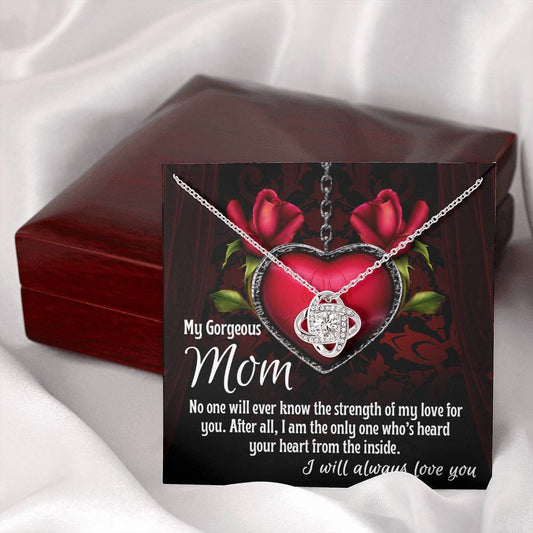 Mom | Heard Your Heart | Love Knot Necklace