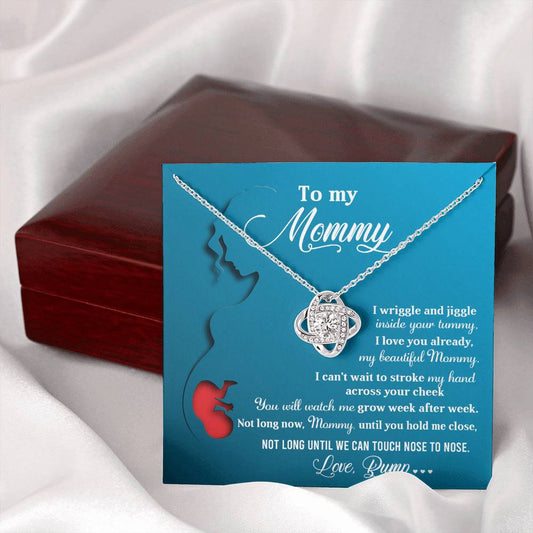 Mama To Be | Nose To Nose | Love Knot Necklace