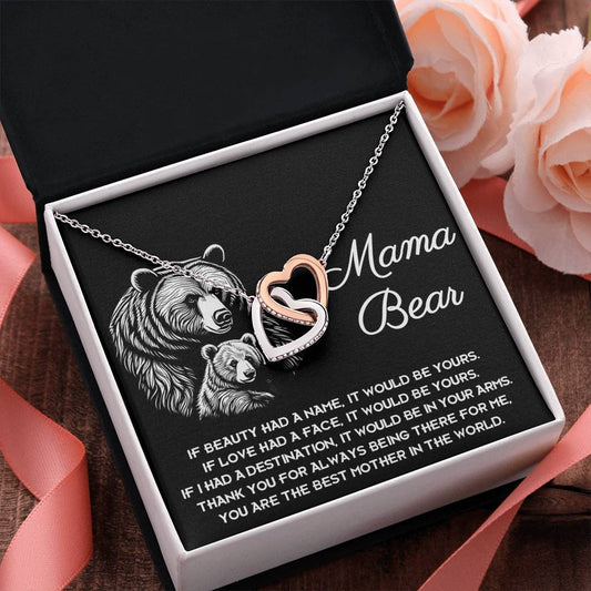 Mom | In Your Arms | Interlocking Hearts Necklace