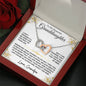 [50% OFF LIMITED TIME] To My Beautiful Granddaughter | Enjoy The Ride | Interlocking Hearts Necklace | Love Grandpa (3)