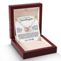 [50% OFF LIMITED TIME] To My Beautiful Granddaughter | Enjoy The Ride | Interlocking Hearts Necklace | Love Grandpa (3)