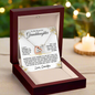 [50% OFF LIMITED TIME] To My Beautiful Granddaughter | Enjoy The Ride | Interlocking Hearts Necklace | Love Grandpa (3)
