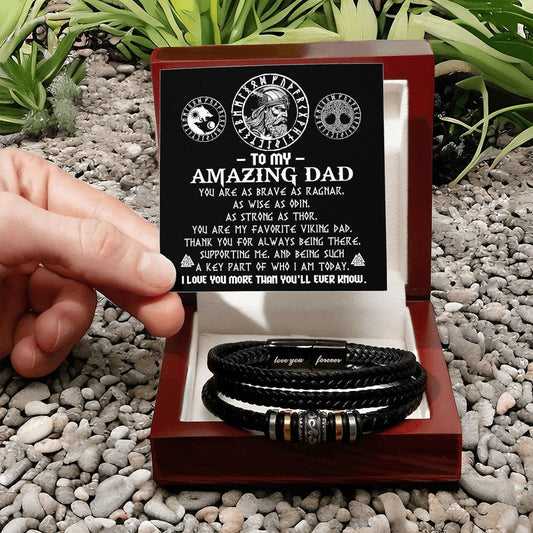 Dad | Viking Dad | Love You Forever Bracelet