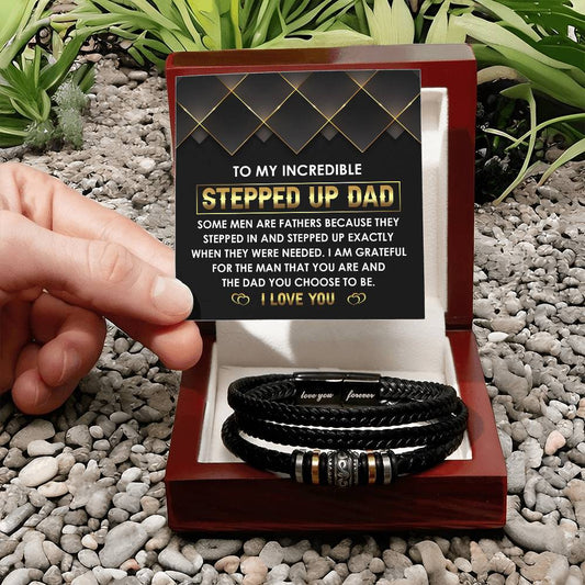 Step Dad | Choose To Be | Love You Forever Bracelet