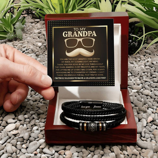 Grandpa | Truly Blessed | Love You Forever Bracelet