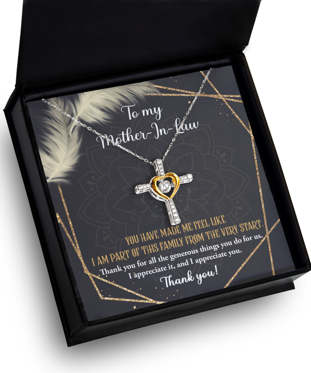 Mother-In-Law | Do For Us | Cross Dancing Necklace