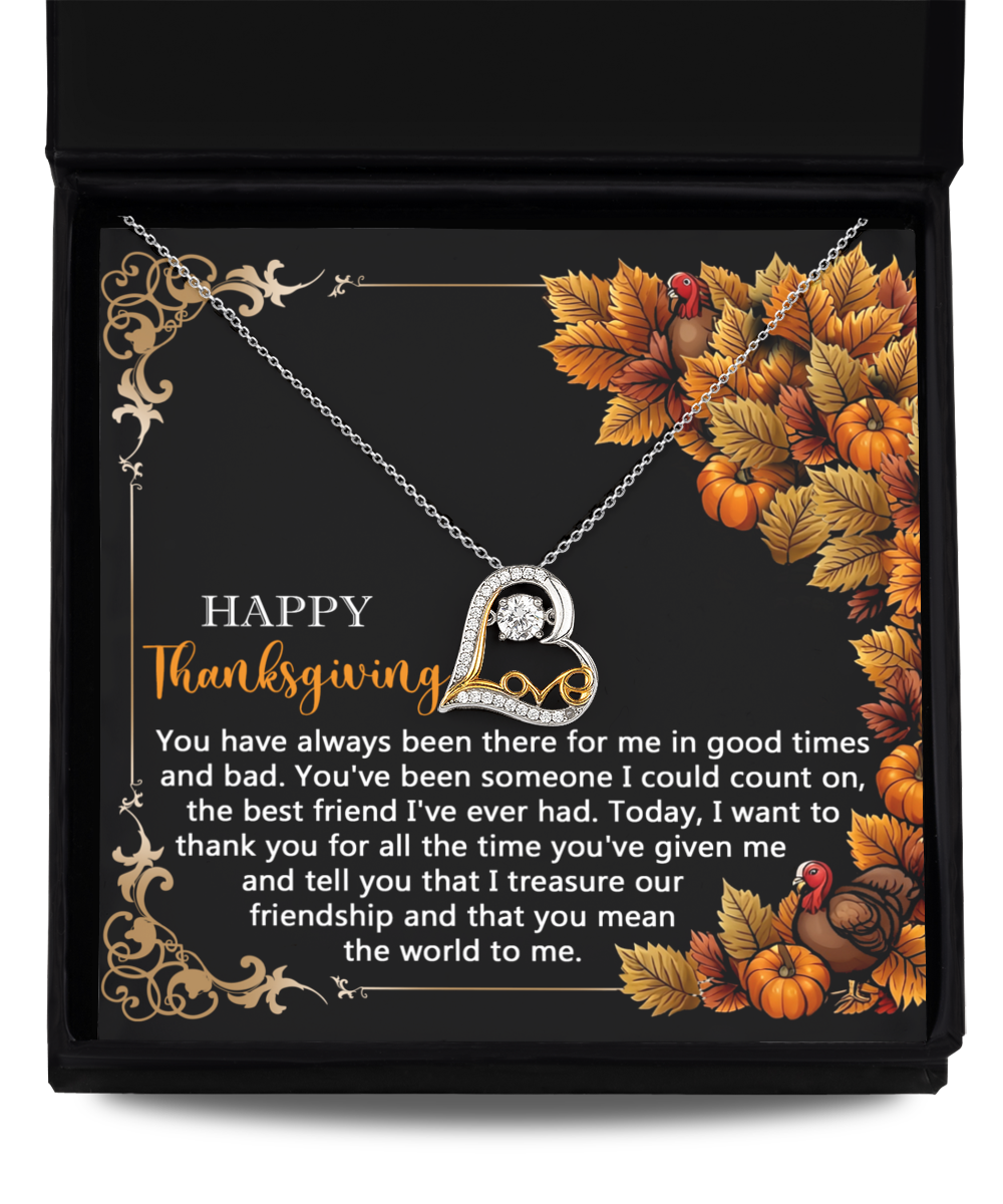 Happy Thanksgiving | I Could Count On | Love Dancing Necklace