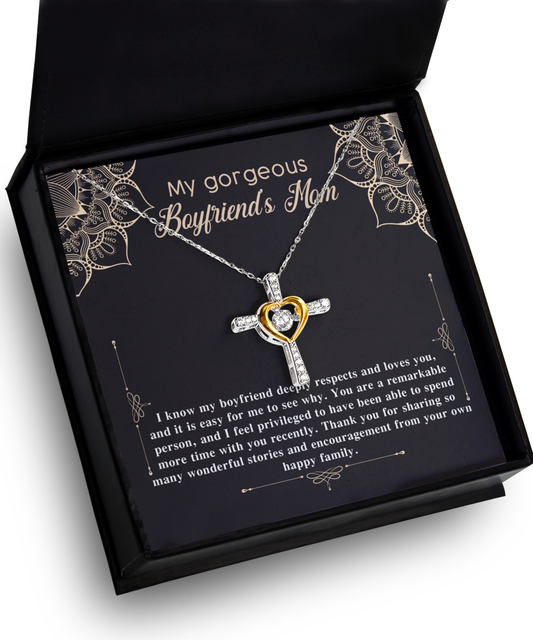 Boyfriend's Mom | Happy Family | Cross Dancing Necklace