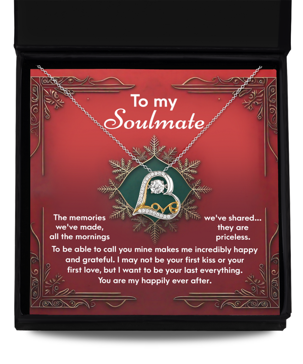 To My Soulmate | The Memories | Love Dancing Necklace