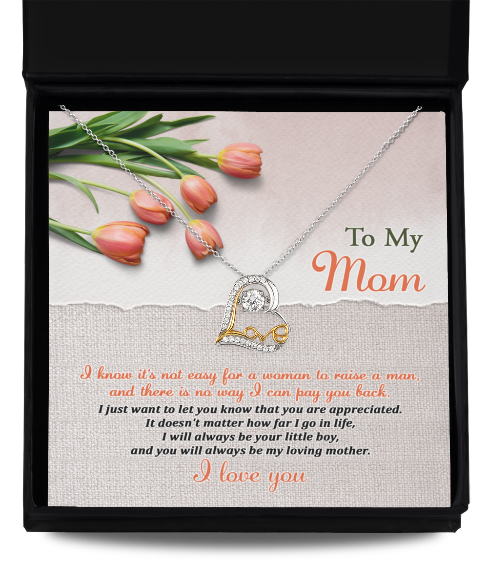 Mom | I Go In Life | Love Dancing Necklace