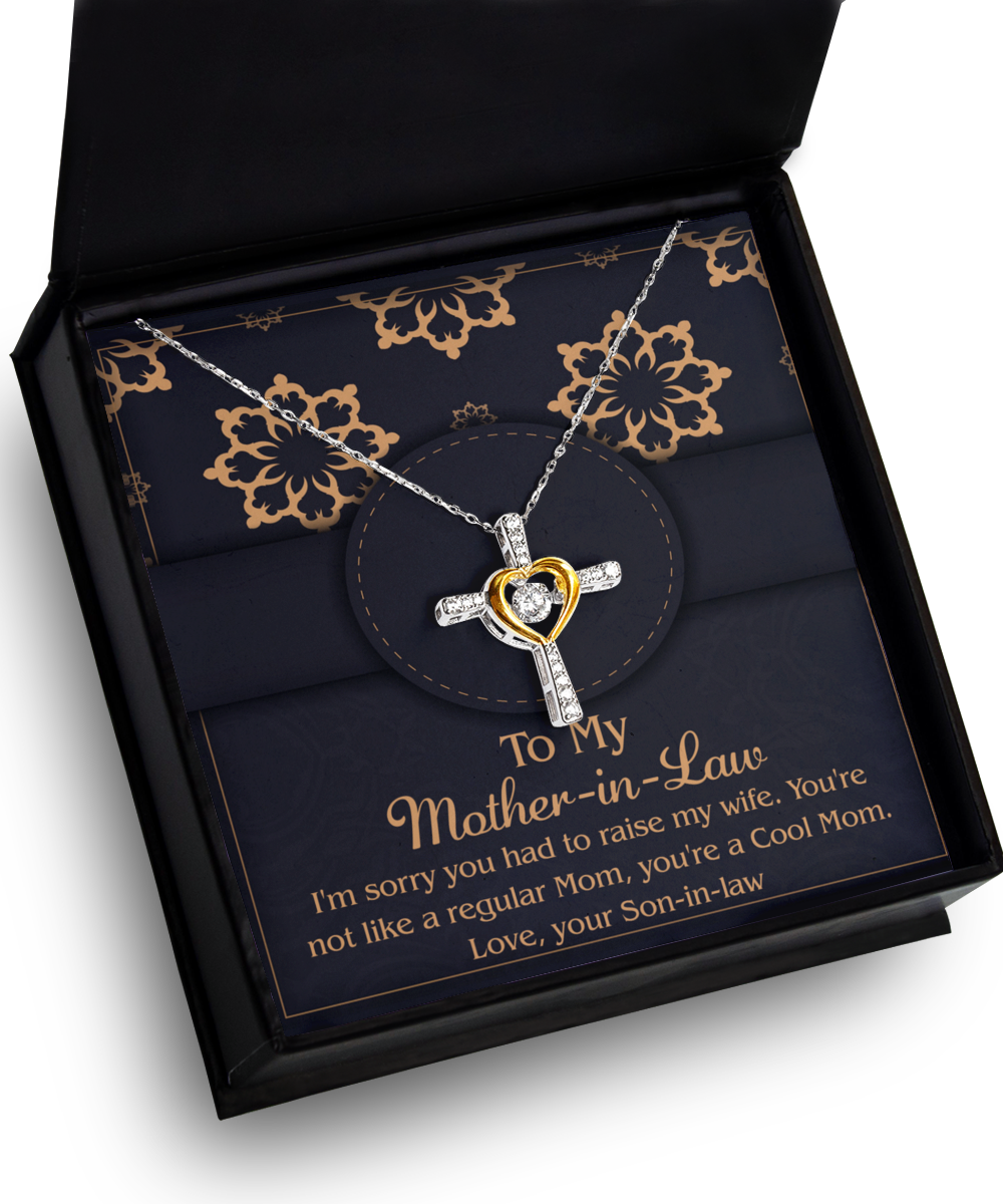 Mother-In-Law | Cool Mom | Cross Dancing Necklace