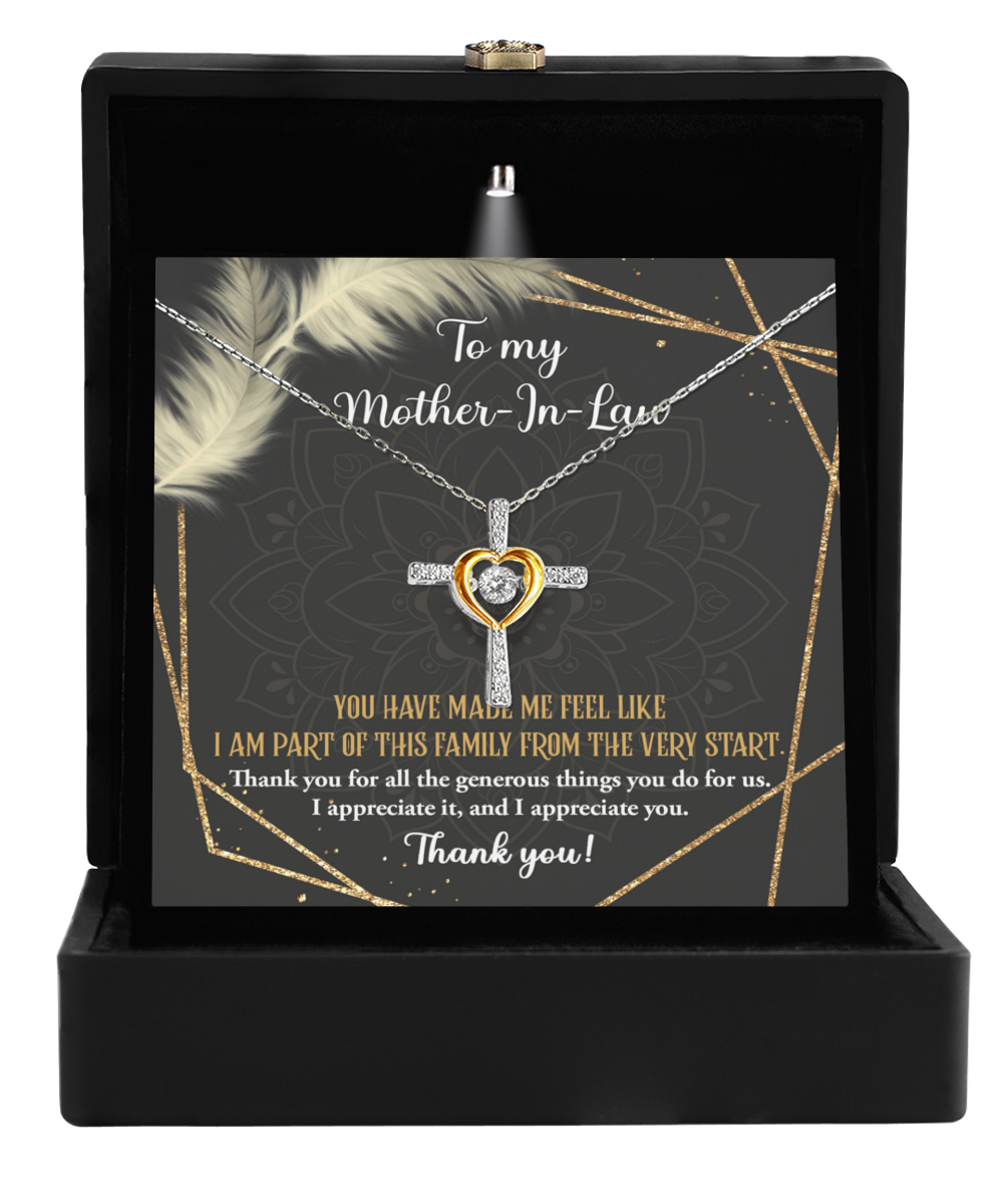 Mother-In-Law | Do For Us | Cross Dancing Necklace