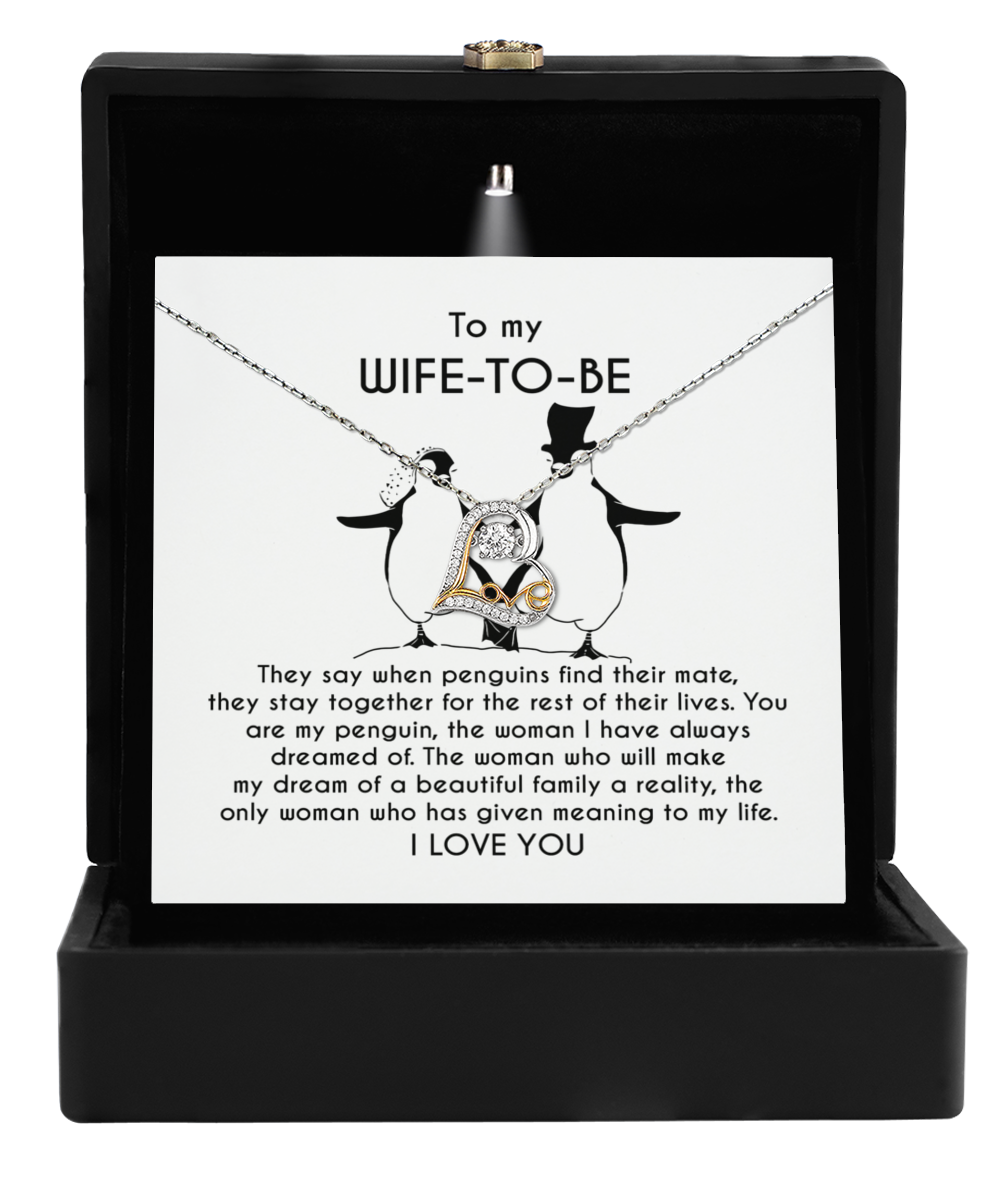 Wife-To-Be | My Penguin | Love Dancing Necklace