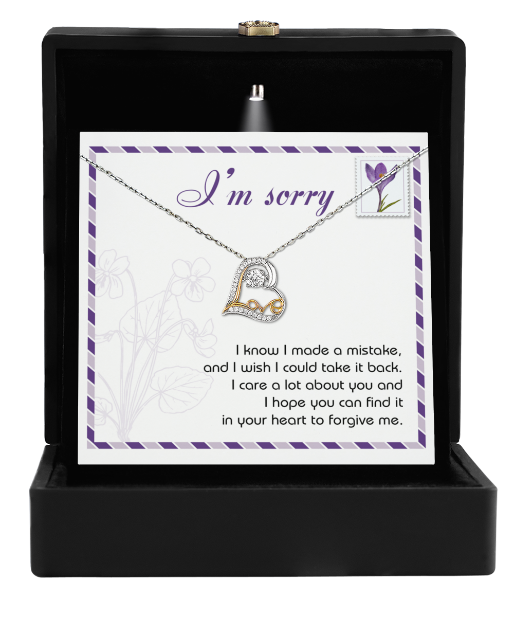 I'm Sorry | Take It Back | Love Dancing Necklace