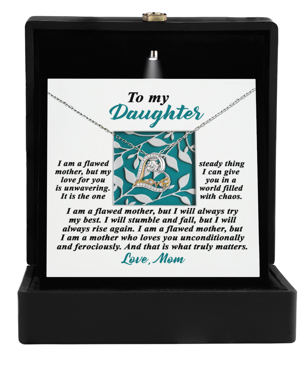 To My Daughter | I May Stumble And Fall | Love Dancing Necklace