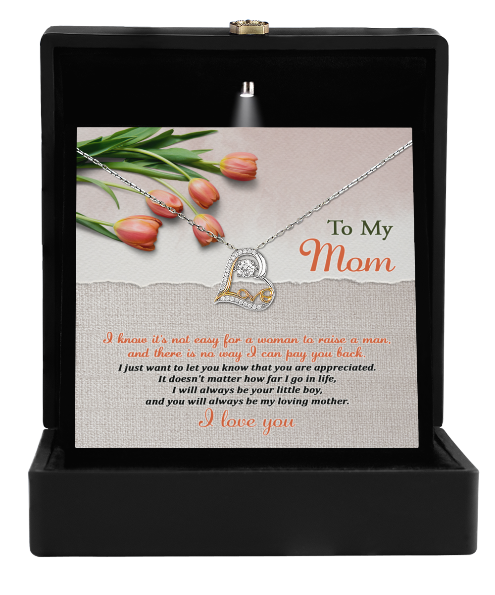 Mom | I Go In Life | Love Dancing Necklace