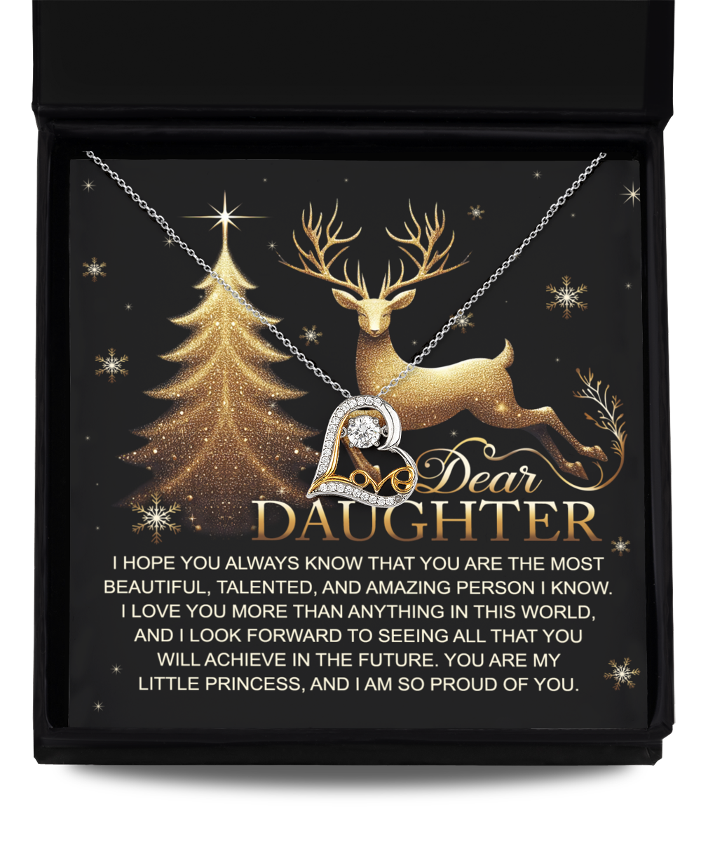 To My Daughter | In This World | Love Dancing Necklace