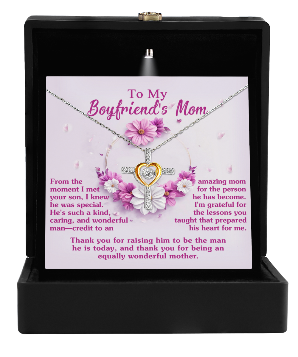 Boyfriend's Mom | Wonderful Mother | Cross Dancing Necklace