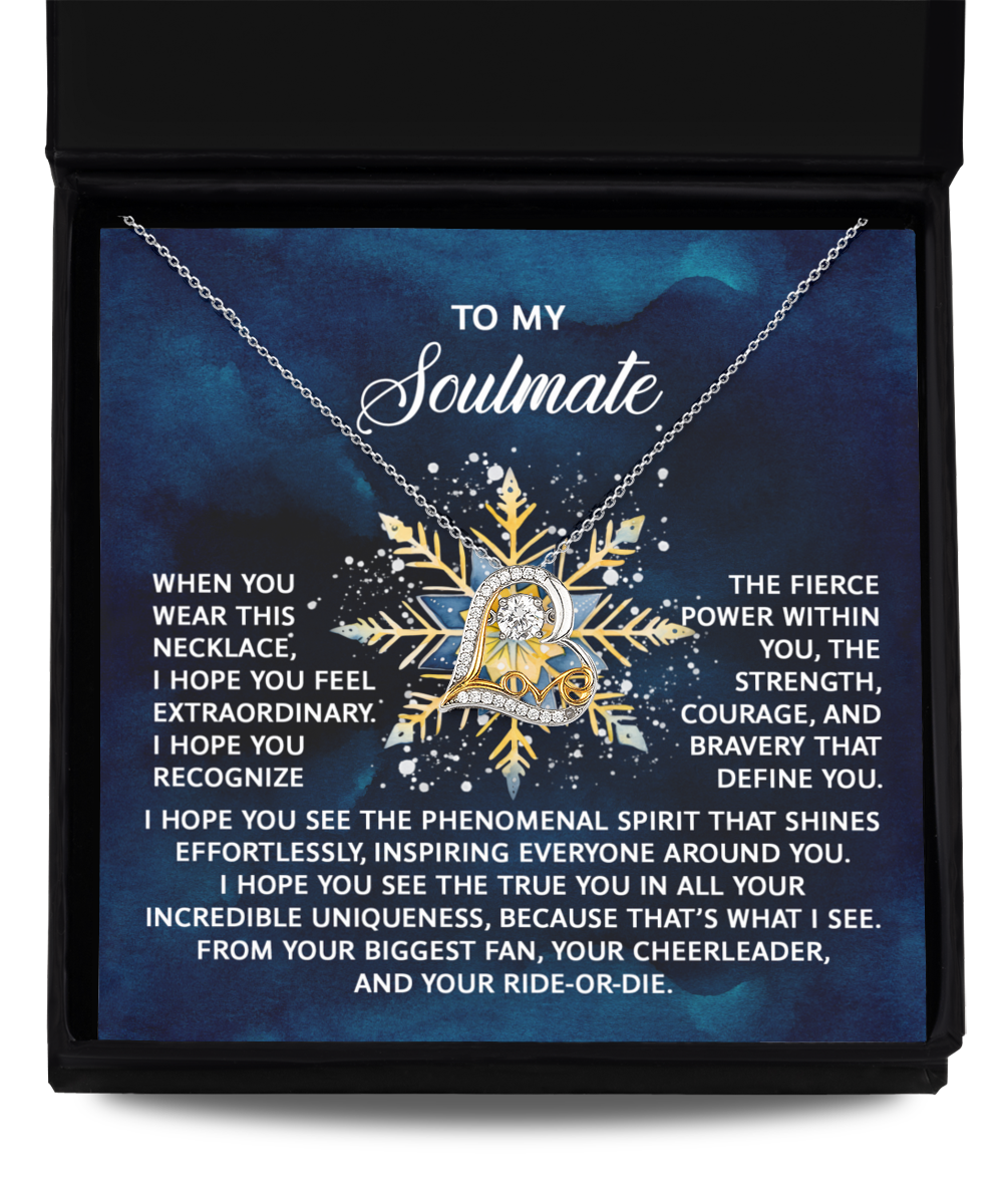 To My Soulmate | Phenomenal Spirit | Love Dancing Necklace