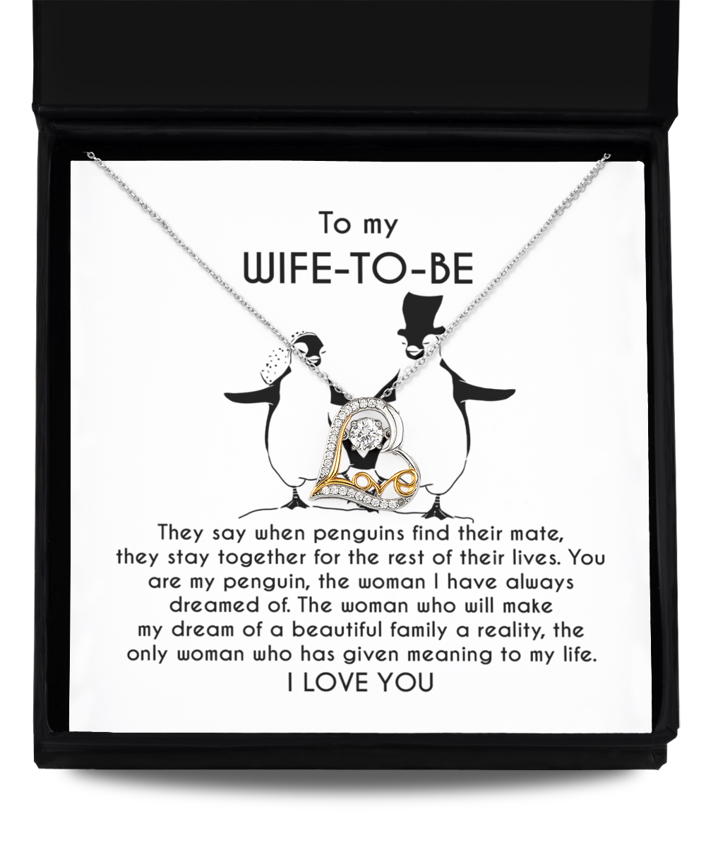 Wife-To-Be | My Penguin | Love Dancing Necklace