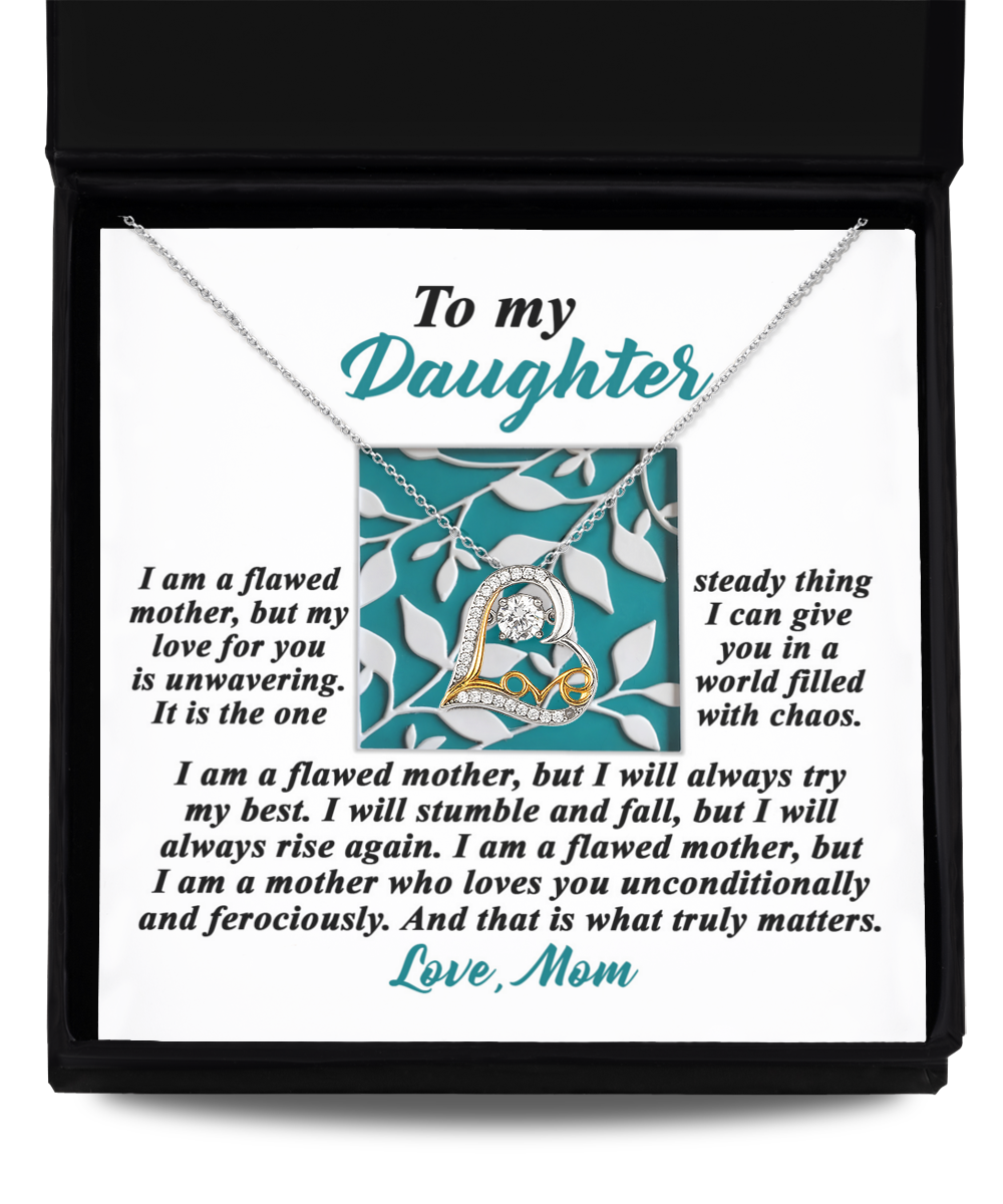 To My Daughter | I May Stumble And Fall | Love Dancing Necklace