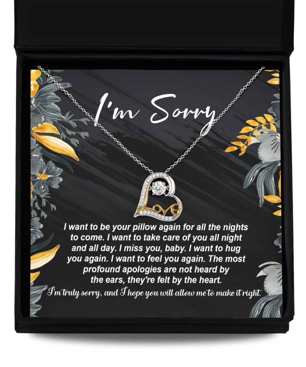 I'm Sorry | Be Your Pillow | Love Dancing Necklace