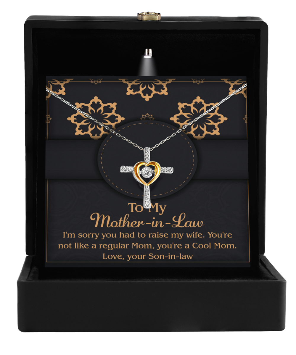 Mother-In-Law | Cool Mom | Cross Dancing Necklace