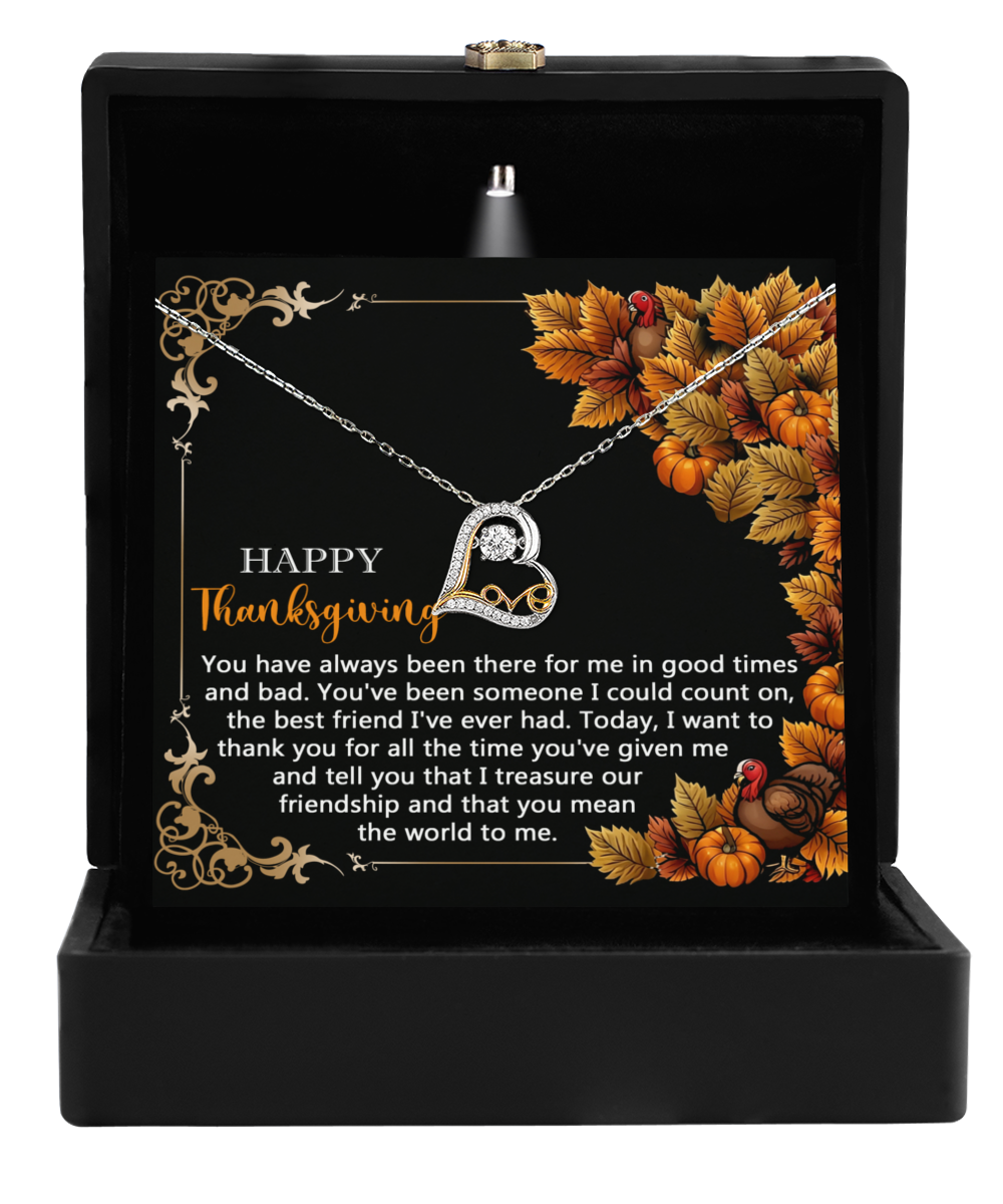 Happy Thanksgiving | I Could Count On | Love Dancing Necklace