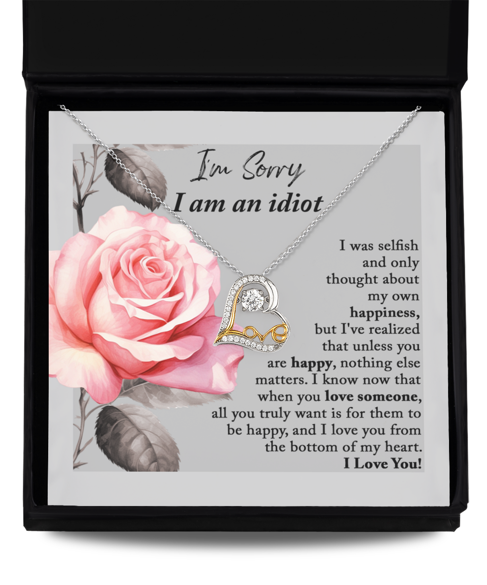 I'm Sorry | When You Love Someone | Love Dancing Necklace