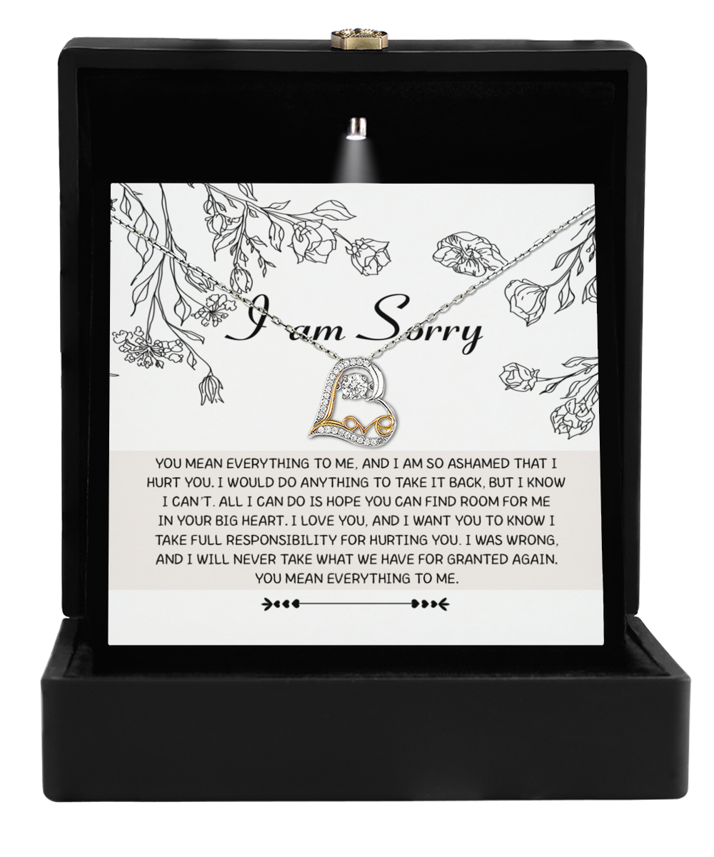 I Am Sorry | Your Big Heart | Love Dancing Necklace