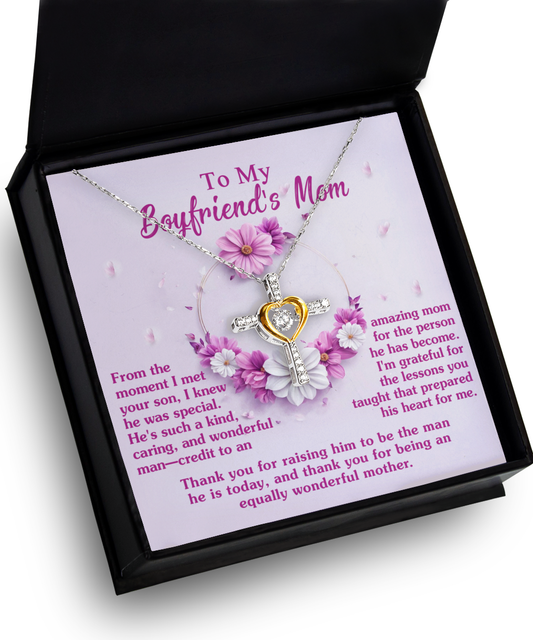 Boyfriend's Mom | Wonderful Mother | Cross Dancing Necklace